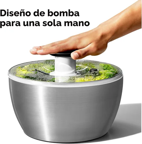 Miniatura 4 de OXO Steel - Centrifugador de ensalada