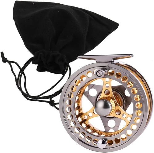 Miniatura 9 de Carrete para pesca con mosca grande Arbor 2+1 BB con cuerpo de aleación de aluminio mecanizado CNC y carrete en tamaños 5/6 y 7/8