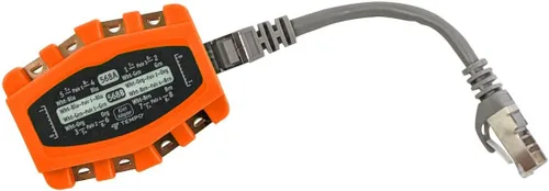 Miniatura 3 de Paladin Tools Adaptador modular PA1902 RJ45, 8 vías LAN CAT4-CAT6 RJ45 Contactos de cobre con muescas, enchufes sin enganches