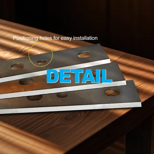 Miniatura 3 de HSS - Cuchillos para cepilladoras DeWalt DW734 7342 de grosor con repuesto de 12.5 pulgadas de repuesto tratado térmicamente, doble filo, 1 juego