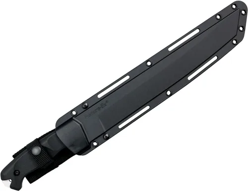 Miniatura 5 de COLD STEEL Warcraft San Mai III Tanto Point Cuchillo de Hoja Afilada como Navaja con Mango G-10 Militar Táctico de Hoja Fija con Vaina Secure-Ex