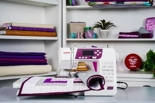 Miniatura 10 de Janome 3160QDC-G Máquina de coser y acolchar con kit de acolchado de regalo!
