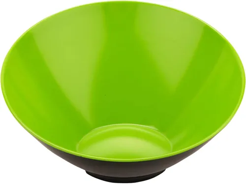 Miniatura 18 de G.E.T. B-792-W - Cuenco en ángulo para servir en cascada para ensaladas, arroz y postre, 24 onzas / 9.25 pulgadas, color blanco
