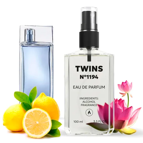 Miniatura 98 de TWINS Impresión de Bouquet Floral Perfume para mujer Eau de Parfum No.1179 3.4 fl oz (100 ml)