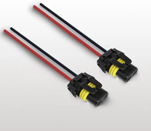 Miniatura 7 de 9005 9006 - Arnés de cableado hembra para faros delanteros antiniebla (paquete de 2)