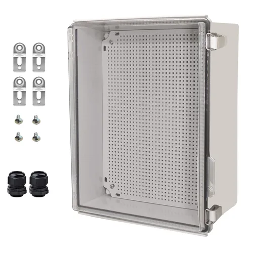 Miniatura 37 de Caja Eléctrica Impermeable para Exteriores Caja de Conexiones Resistente a la Intemperie IP67 Carcasa de Plástico ABS Caja de Proyecto