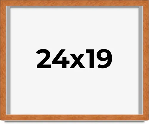 Miniatura 298 de Marco de 3 x 3 pulgadas, marco de madera maciza de nuez miel tradicional marrón Ancho de moldeo de 0.875 pulgadas Profundidad de conejo de 0.875