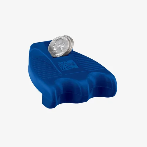 Extreme EXC-2 - Soporte para taco de piscina con peso de 2 tacos Azul