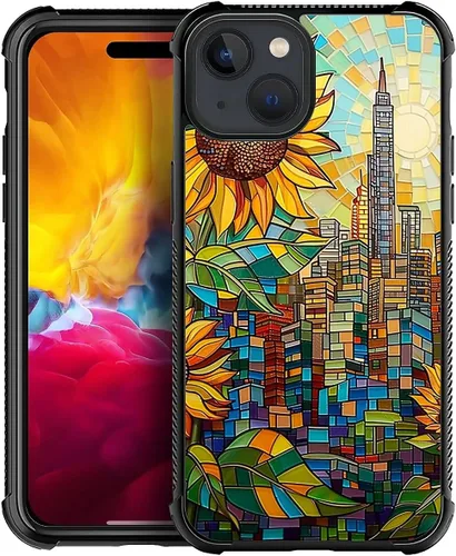 Miniatura 20 de CARLOCA Funda compatible con iPhone 11 Pro Max, patrón de carretera del desierto naranja alienígena, ultra protección, a prueba de golpes