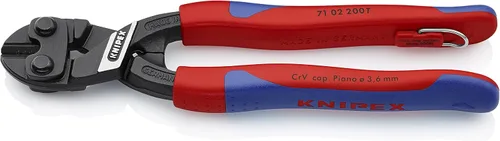 Miniatura 7 de Knipex 7102200 pinza de tornillos, palanca de acción, de cómodo agarre, 8 pulgadas
