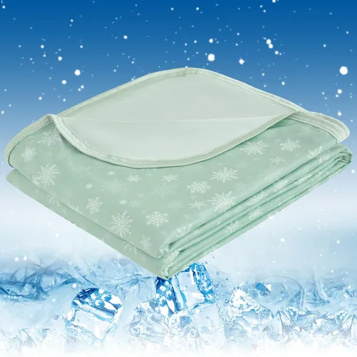 Miniatura 22 de OIGAE - Manta de enfriamiento para quienes se acaloran al dormir - Manta fría y ligera de verano para sudores nocturnos Perfecta para la cama