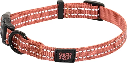 Miniatura 6 de Good Scout Collar de perro resistente para perros pequeños, collar de entrenamiento para cachorros con bucle flexible ajustable para un ajuste