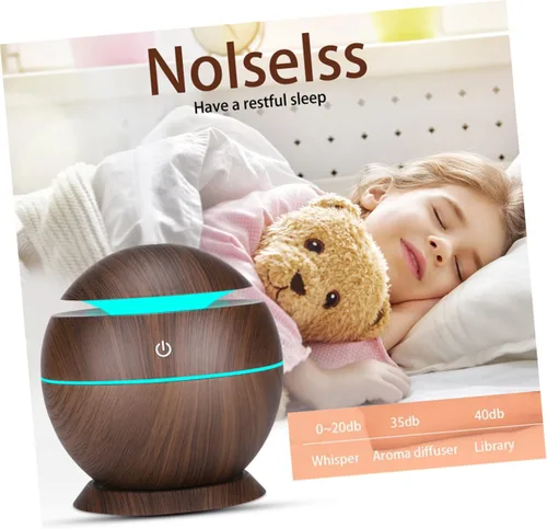 Miniatura 7 de Mini humidificador de aire USB difusor de aroma con acabado de grano humidificador portátil para oficina en casa y automóvil mejora la calidad