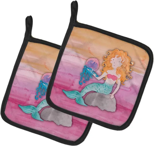 Miniatura 72 de Caroline's Treasures BB7370PTHD - Juego de soportes para ollas de herradura para cocina, resistentes al calor, almohadillas calientes para cocinar
