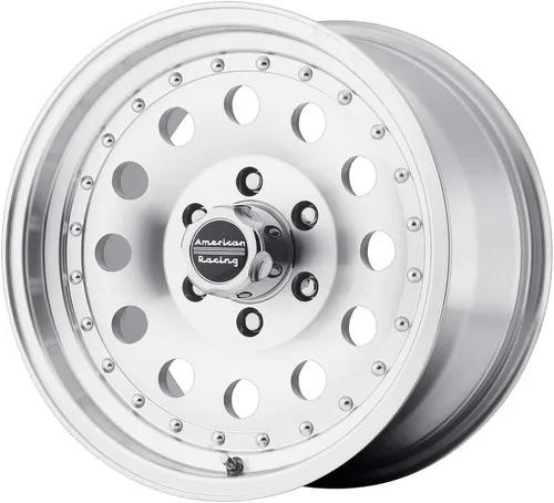 Miniatura 10 de American Racing AR62 OUTLAW II 15X7 5X4.75 5.97 50mm SATIN BLACK - AR625762B Negro satinado