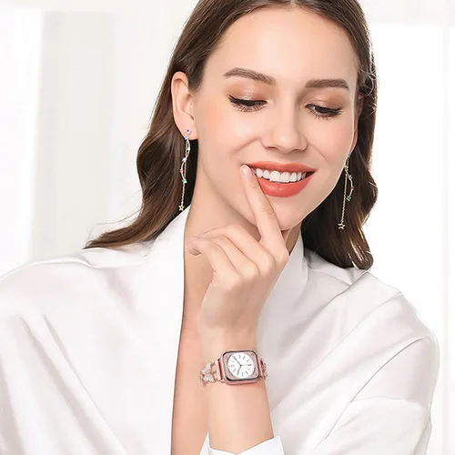 Miniatura 6 de wipalor Correa de metal fina con diseño de mariposa para Apple Watch para mujer de 1.614 pulgadas, 1.575 pulgadas, 1.496 pulgadas, bonitas