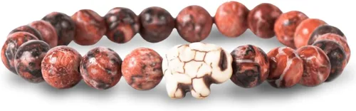 Miniatura 12 de Fahlo Pulsera de seguimiento de elefantes, elástica, soporta Save The Elephants, talla única para hombres y mujeres
