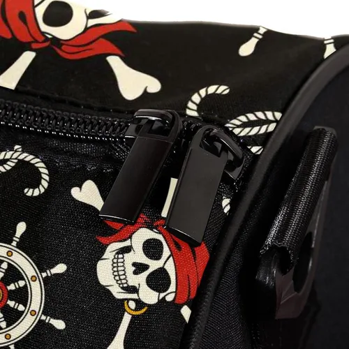 Miniatura 4 de Bolsa de gimnasio pequeña bolsa de deporte para yoga, calavera de timón de ancla, bolsa de fitness al aire libre, Color 4039