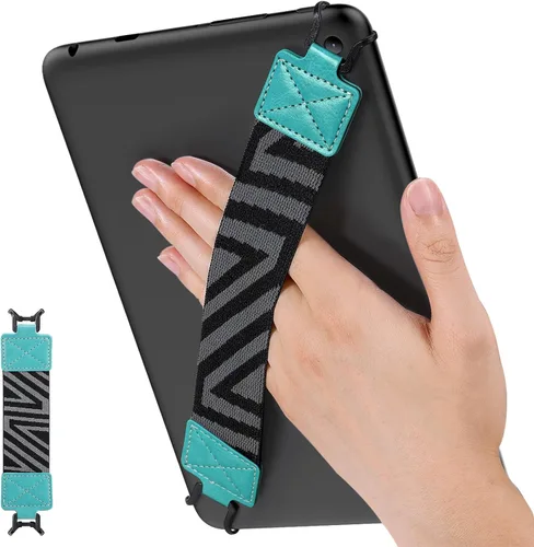 Miniatura 10 de MoKo Correa de mano de seguridad para tablet de 9 a 11 pulgadas, iPad/IP-ad Pro/iPad Air/Kindle Fire HD/Samsung, correa de mano versátil de alta