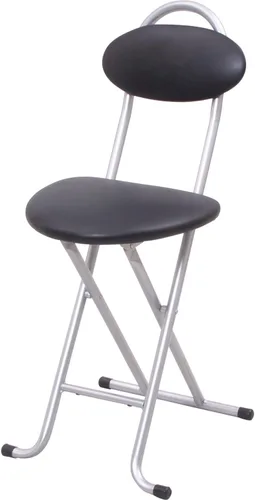 Miniatura 7 de YAMAZEN YZX-02R (SB) Silla plegable (sin respaldo), color negro