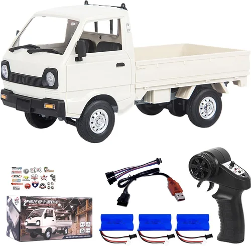 Miniatura 10 de WPL C64-1 Coche RC a escala 1:16 RC Crawler RTR RC Rock Truck 4x4 Modo de vehículo todoterreno 260 Motor Nueva caja de cambios con 3