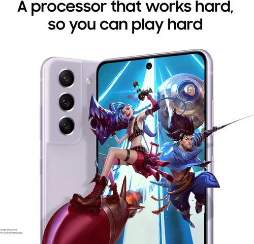 Miniatura 7 de Teléfono celular Samsung Galaxy S21 FE 5G, desbloqueado de fábrica, smartphone Android de 256 GB, pantalla de 120 Hz, cámara profesional, batería