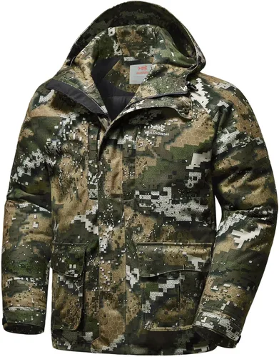 Miniatura 3 de BASSDASH Walker - Chaquetas aisladas impermeables de pesca y caza para hombre, silenciosas, transpirables, ligeras, abrigo de invierno para clima