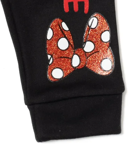 Miniatura 5 de Disney Minnie Mouse - Conjunto de sudadera y pantalones de forro polar, tallas de recién nacido a niño grande (recién nacido - 14-16)