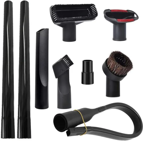 Miniatura 6 de 4 varitas de extensión de vacío de 1.25 pulgadas, 14.5 pulgadas de largo, tubo de plástico de 1 1/4 pulgadas para tubos de extensión de aspiradoras