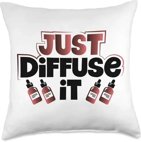 Miniatura 4 de Essential Oil Practitioner Just Diffuse It Essential Oils Throw Pillow