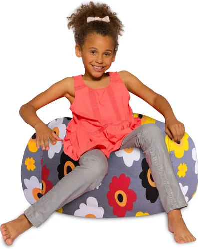 Miniatura 23 de Posh Beanbags - Sillón puff Azul Rey Sólido