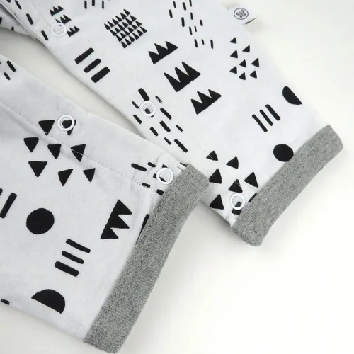 Miniatura 3 de HonestBaby Overol reversible de algodón orgánico unisex para bebé