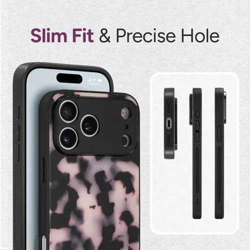 Miniatura 3 de Funda para iPhone 17 Pro, [Compatible con Magsafe] [Protección Completa de la Cámara], Cubierta Protectora Antichoque de Tortuga para Mujeres, Funda