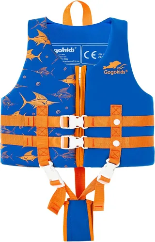 Gogokids Chaleco de natación para niños, flotadores para bebés – Chaleco de flotabilidad para niños y niñas para piscina y playa, para niños de 2 a