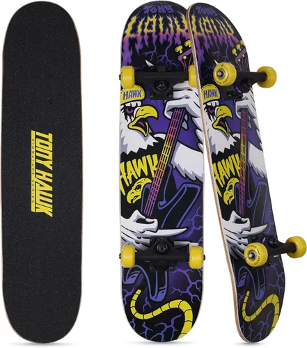 Miniatura 10 de Tony Hawk - 31-Inch Signature Series 1 Skateboard, 9-Ply Maple Deck