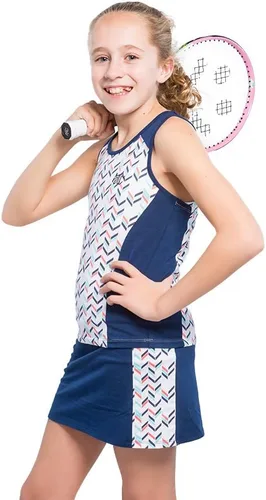 Miniatura 4 de STC Girls Tennis Dresses and Golf Outfit Sleeveless Kids Athletic Sports Skirts with Shorts and Built in Pockets