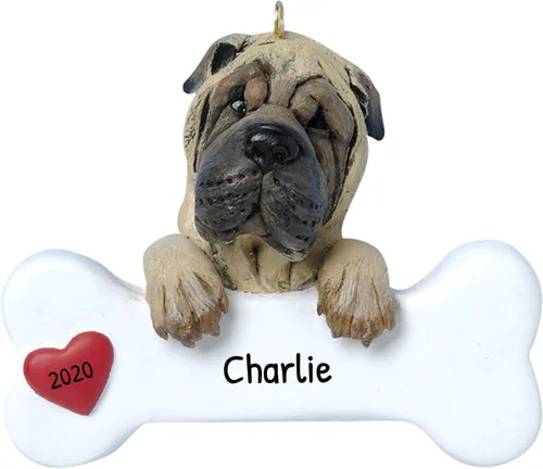 Miniatura 30 de Adornos de Navidad personalizados para perros 2024 – Adornos navideños de hueso de perro Husky para amantes de los perros, adorno de primera Navidad