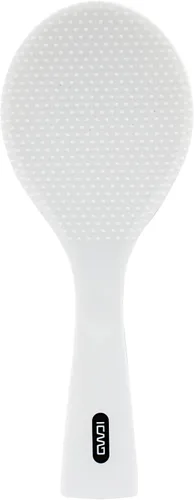Miniatura 7 de Hitefu Cuchara de arroz antiadherente, cuchara de arroz de pie de silicona, espátula profesional para servidor de papas resistente al calor
