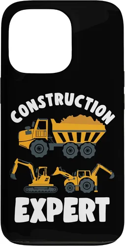 Miniatura 10 de iPhone 13 Pro Max Truck Construction Expert Excavator Digger para niño pequeño caso