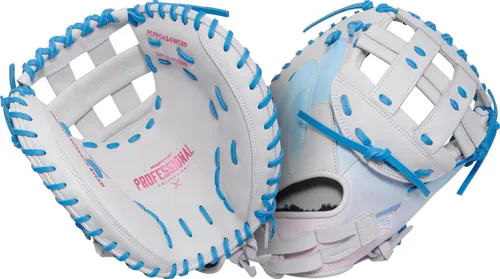Miniatura 28 de Easton Guantes de sóftbol de lanzamiento rápido de la colección profesional Tamaños 11.5" - 13" Múltiples estilos Tela tejida dividida