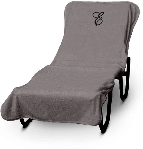 Miniatura 22 de Luxury Hotel & Spa - Funda para Tumbona de Piscina con Monograma, Letras Bordadas en Bloque - Extra Absorbente 100% Algodón Turco - Rizo Suave