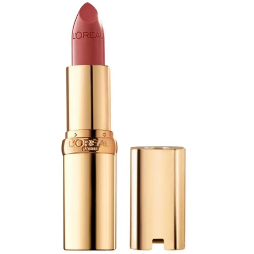 Miniatura 32 de L'Oreal Paris Colour Riche - Lápiz labial cremoso e hidratante satinado con aceite de argán y vitamina E, Berry Parisienne, 1 unidad