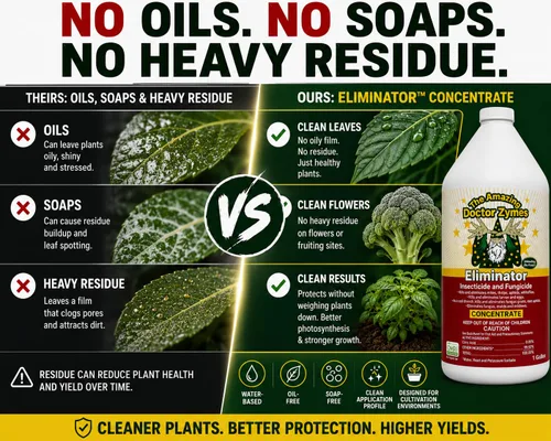 Miniatura 4 de Concentrado eliminador – Insecticida enzimático orgánico y acicida – Control seguro de plagas para jardines, cultivos, hogares y mascotas – Spray