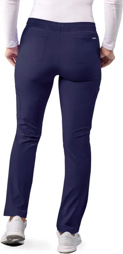 Miniatura 2 de Pantalones Adar Addition Scrubs, ropa quirúrgica, ajustados, con cordón, estilo cargo, para mujer