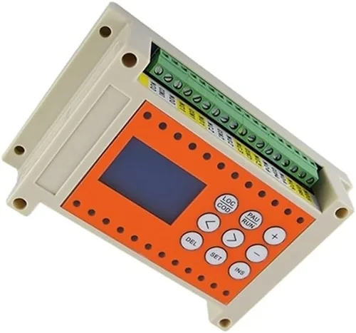 Miniatura 3 de ATO Relé temporizador programable, 8 entradas 8 salidas, 12V 5W DC Dispositivo todo en uno Controlador PLC programable simple, Entrada Compatible