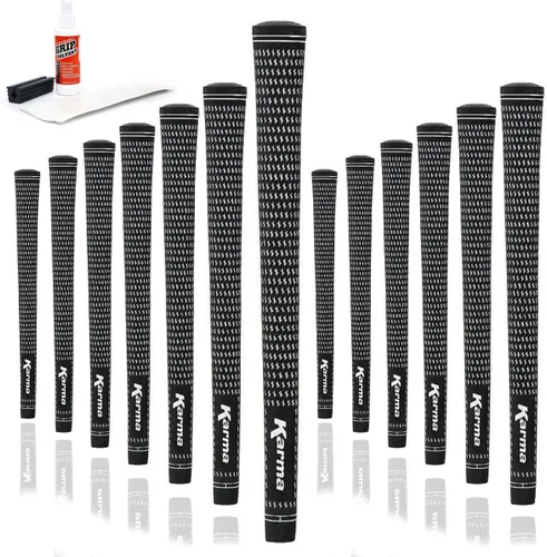 Miniatura 9 de Karma Velour Golf Grips for Men, Women, Juniors Undersize, Standard, Midsize, Oversize, & Jumbo 6 Colors Choose Single, 9, 13 Pack or Golf