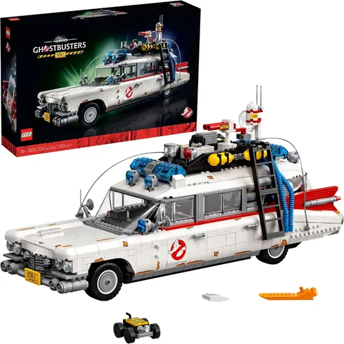 Miniatura 8 de LEGO Icons Ghostbusters ECTO-1 - Juego de construcción para adultos, hombres y mujeres, a partir de 18 años, modelo de coche coleccionable