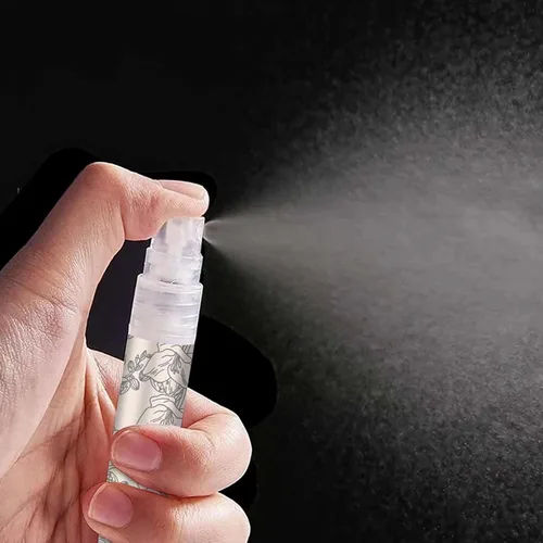 Miniatura 4 de 6 botellas de atomizador de perfume recargables de viaje, botellas de atomizador de perfume de 0.3 fl oz, botella de spray de fragancia, estuche