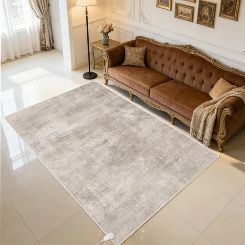 Miniatura 7 de Alfombra de Calefacción Eléctrica de Grafeno Alfombra de Área Calentada de Felpa Suave Tapete Calentador de Piso con Temporizador Calentamiento