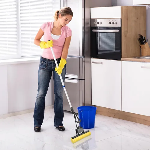 Miniatura 9 de LIFKOME Mops Kitchen Home - Recambio de cabezal de esponja súper absorbente y de goma de espuma PVA, repuesto de espuma de esponja plegable, 2